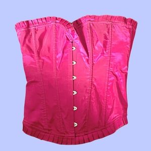Vintage Hot Pink Corset